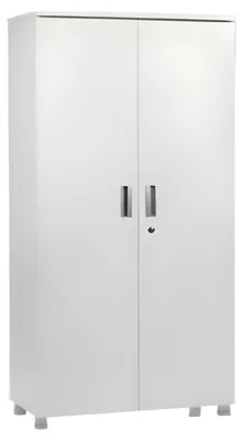 Immagine prodotto di Elegante armadio da ufficio bianco Mobili in legno Spazio di archiviazione Armadio per archiviazione