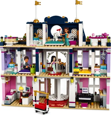 Produktbild von LEGO 41684 Friends Heartlake City Hotel, Puppenhaus, Resort, Konstruktionsspielzeug