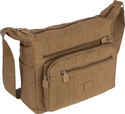 Produktbild von Damen Tasche Schultertasche Umhängetasche Crossover Bag Shopper (266)  TAN