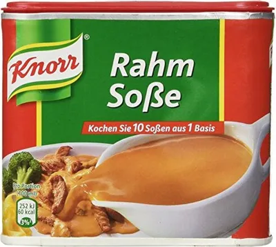 Produktbild von Dose Knorr - Rahm Soße - 238g 1,75l