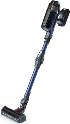 Produktbild von Rowenta X-Force RH9890, 2-in-1-Stabstaubsauger, Blau, Grau, 0,9 l, Rechteckig, Trocken, Zyklonal