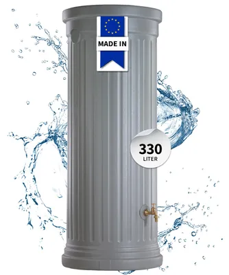 Productafbeelding van GARANTIA zuiltank 330 L steengrijs