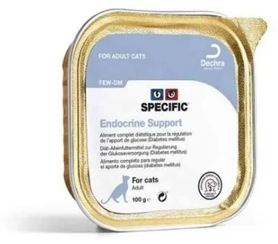 Productafbeelding van FEW-DM ENDOCRINE SUPPORT Kattenvoer (verpakking met 7x100g) - SPECIAAL