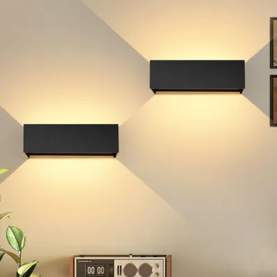 Productafbeelding van Tuinspots Kingwen 2 stuks 30W zwart IP65 3000K verstelbare hoek.