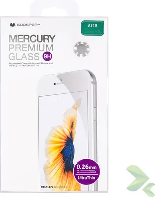 Produktbild von Mercury Premium Glass - Tempered Glass Screen Protector 9H for Samsung Galaxy A3 (2016)