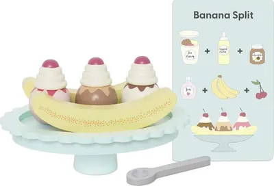 Produktbild von Jabadabado Banana Split Pädagogisches Spielzeug Durchsichtig Durchsichtig One Size