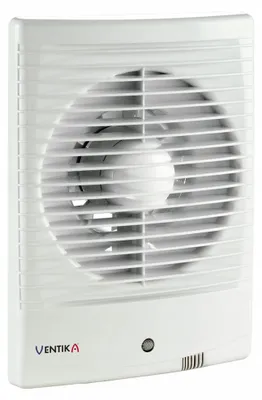 Produktbild von Forte 100 mm rechteckiger Axial-Badventilator, Timer-Version
