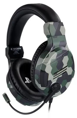 Immagine prodotto di Bigben Interactive PS4OFHEADSETV3G cuffia e auricolare Cablato A Padiglione Giocare Mimetico