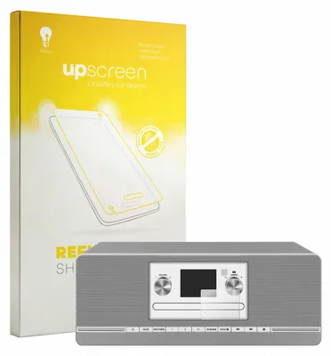 Produktbild von upscreen Schutzfolie für TechniSat Digitradio 372 CD Displayschutz Displayschutzfolie Folie Matt Entspiegelungsfolie