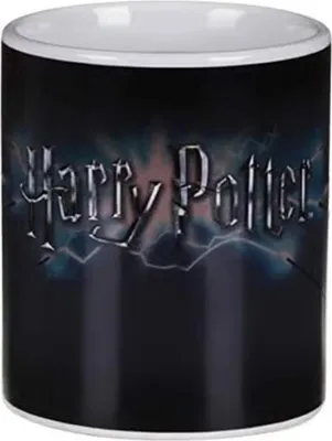 Produktbild von Harry Potter - Tasse mit Farbwechsel, Zauberstab, 300ml CD1852 (Einheitsgröße) (Schwarz)