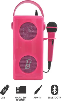 Immagine prodotto di Barbie Luminosa Potente altoparlante Bluetooth® con microfono