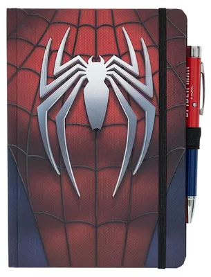 Produktbild von Spider-Man Premium A5 Notizbuch mit Projektor-Stift