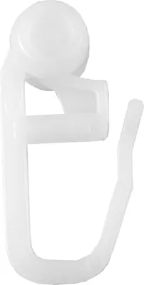 Produktbild von Bestlivings 100 Stück Gardinenröllchen 8mm für Vorhangschiene, Universal Gardinenrollen Innenlaufrollen für alle gängigen Gardinenschienen