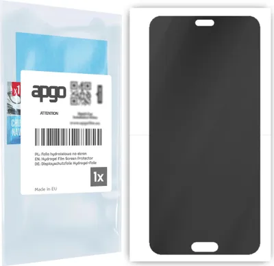 Produktbild von apgo Schutzfolie für Huawei P20 Anti-Spy, Blickschutzfolie, Privacy, Hydrogel Displayschutzfolie, mit Positionierhilfe [Privacy, Matt, Anti-Fingerprint]