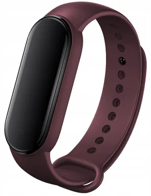 Zdjęcie produktu dla Opaska / pasek ChronSmarta do smartband'a Xiaomi Mi Band 5 / 6 / 7 (Bordowy)