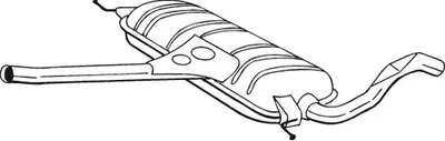 Produktbild von Bosal Mittelschalldämpfer 283-243