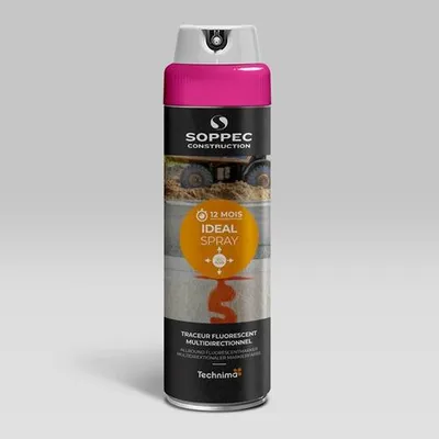 Produktbild von Ideal Spray Rundummarkierspray (fluoreszierend) Neon Pink, 500ml