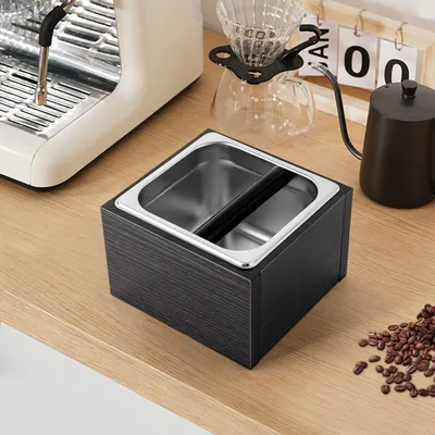 Produktbild von 1500ml Nádoba na kávu z nerezové oceli Příslušenství pro kávovary Espresso (černé)