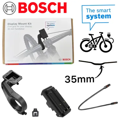 Produktbild von Bosch Ebike Nachrüst-Kit 1-Arm Fahrrad Lenker Halter 35mm