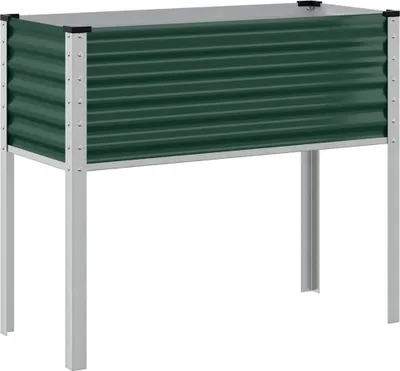 Immagine prodotto di Fioriera verde 100x41x90 cm in acciaio