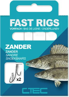 Produktbild von Spro C-Tec Zander Ryderhaken gebunden Größe 1