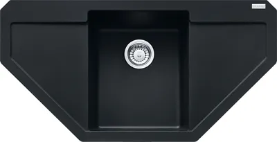 Produktbild von Franke Maris Einbauspüle Fragranitspüle MRG 612-97 E BlackMatt Druckknopf Edelstahl ab 45 cm 114.0627.371 - inkl.