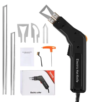 Produktbild von Styroporschneider - Elektrischer Heißschneider - 300 W - 5 Klingen - Wechselstrom - EU-Stecker - Schwarz