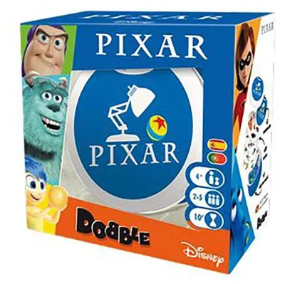 Produktbild von Asmodee Dobble Pixar Jdm Brettspiel Durchsichtig Kinder Durchsichtig One Size