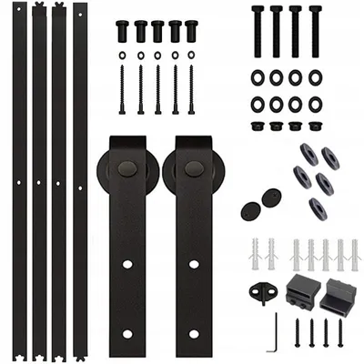 Immagine prodotto di Set sistema porte scorrevoli binario loft barn door 2 m