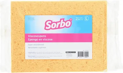 Image de Éponge en viscose Sorbo, paquet de 2 pièces