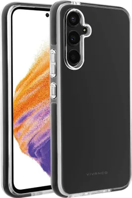 Produktbild von ViVanco™63547, Cover, Samsung, Galaxy A54 5G, 16,3 cm (6.4"), Schwarz, Transparent