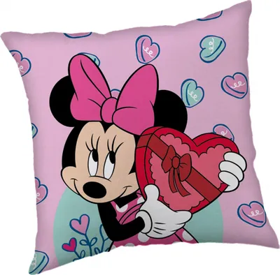 Produktbild von Kissen Minnie Violett 40x40 cm