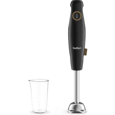 Produktbild von Tefal Eco Respect INTENTION Stabmixer Schwarz HB46E8, Pürierstab, 0,8 l, 600 W, Schwarz