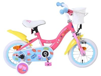 Immagine prodotto di Bicicletta per bambini Peppa - Ragazze - 12 pollici - Rosa