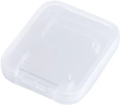 Produktbild von Hama 00095989, MMC, SD, 1 Karten, Polypropylen (PP), Transparent, Schockresistent, 40 mm