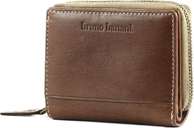 Produktbild von bruno banani Geldbörse Wallet Zip With Flap Brown braun