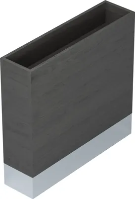 Produktbild von BALI | Bistro Raumtrenner | L80xH130cm | Teiler Gastro Trennwand Sichtschutz