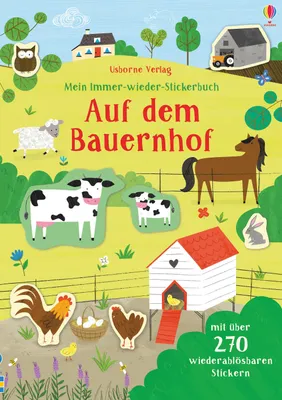 Produktbild von Mein Immer-wieder-Stickerbuch: Auf dem Bauernhof