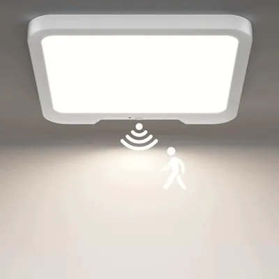 Zdjęcie produktu dla Lampa sufitowa LED czujnik ruchu akumulator 8000 mah korytarz schody