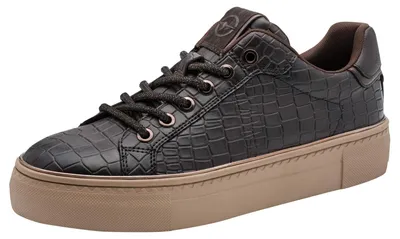 Productafbeelding van Tamaris sportbalschoenen met vormvaste zool, modieus in bruin, maat 39