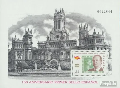 Produktbild von Briefmarken Spanien 2000 Mi Block82 postfrisch Briefmarken