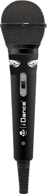 Produktbild von iDance CLM9, Karaoke-Mikrofon, 73 dB, 60 - 12000 Hz, 600 Ohm, Unidirektional, Kabelgebunden