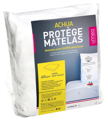 Obrázok produktu pre Ochranná podložka na matrac, 150 x 190 cm, vyrobená zo 100% bavlny