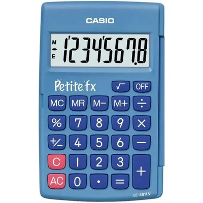 Immagine prodotto di Calcolatrice tascabile Casio® LC-401LV-BU Petite FX blu