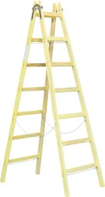 Immagine prodotto di Scala a pioli in legno a 7 gradini, 226,5 cm