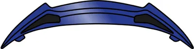 Zdjęcie produktu dla Spoiler tylnego wylotu powietrza Kask Airoh Twist 2.0 Matte Blue