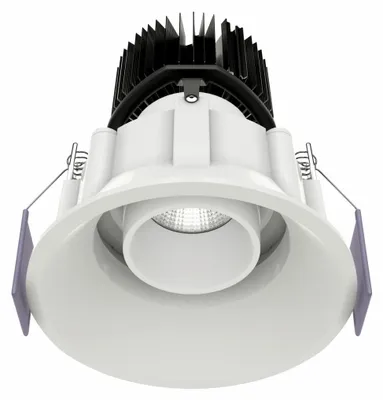 Imagen del producto de TAO, foco empotrable de 10W, ángulo de 38º, 4000K, color blanco mate. Diseño moderno y ajustable, ideal para iluminación interior. Marca: Beneito & Faure