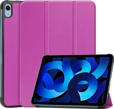 Produktbild von Mobigear Tri-Fold iPad 11 (2025) Hülle Klapphülle - Lila