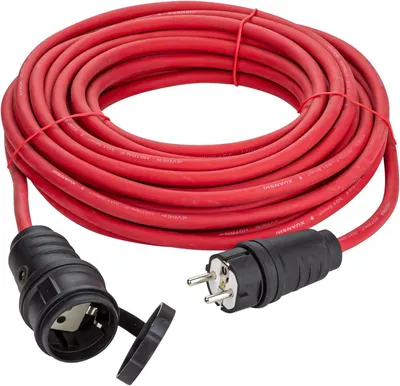 Produktbild von 15m Verlängerungskabel H07RN-F 3x1,5 mm² rot