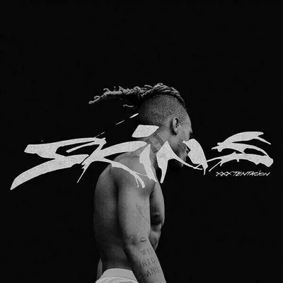 Produktbild von XXXTentacion - Skins (Limited Edition) (Color-In-Color with Black & Blue Splatter Coloured) (LP)